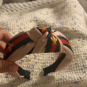 Elegant Pink and Black Headband